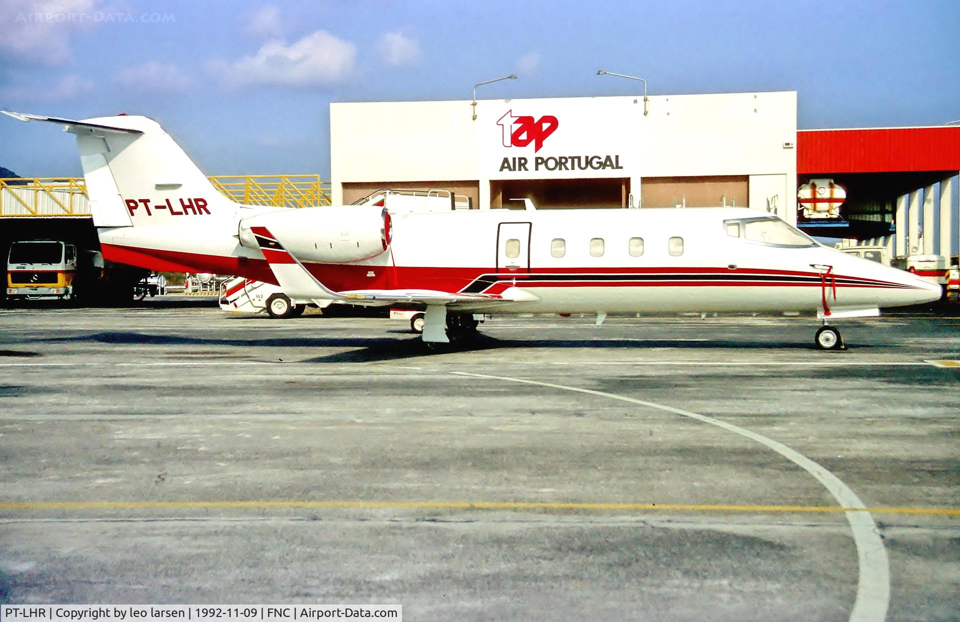 PT-LHR, 1982 Learjet 55 C/N 55-044, Funchal 9.11.92
