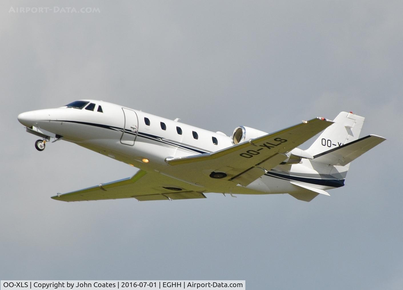 OO-XLS, 2013 Cessna 560XLS Citation Excel+ C/N 560-6162, Departing 26