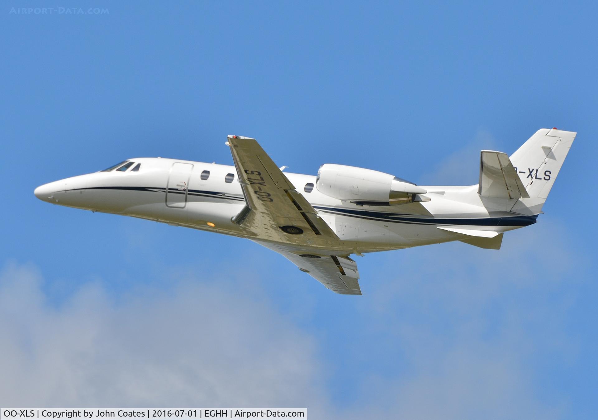 OO-XLS, 2013 Cessna 560XLS Citation Excel+ C/N 560-6162, Departing from 26