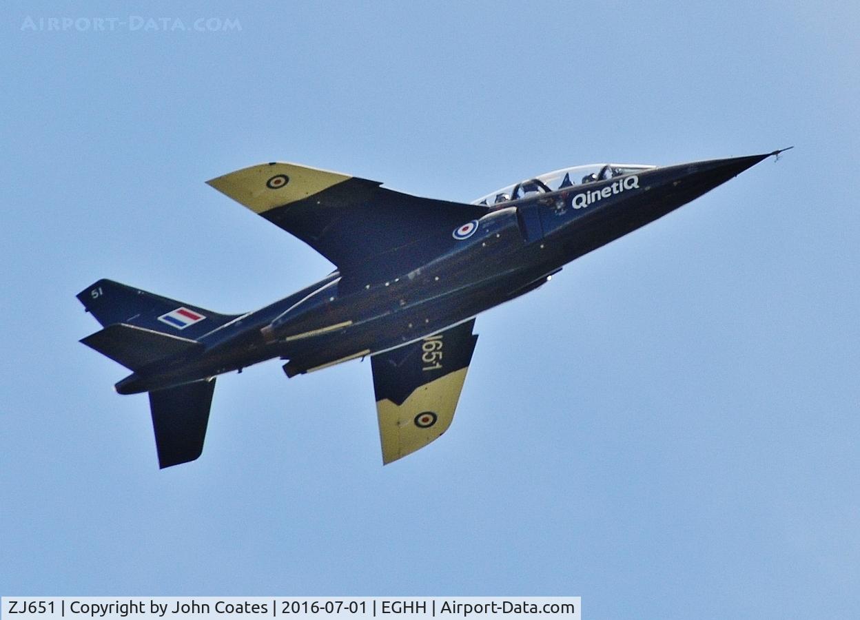 ZJ651, Dassault Dornier Alpha Jet A C/N 0142, Operated by Qinetiq