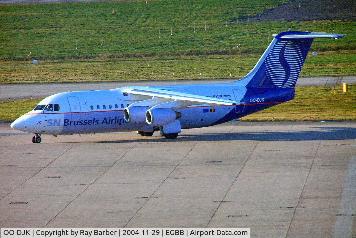 OO-DJK, 1995 British Aerospace Avro 146-RJ85 C/N E.2271, BAe 146-RJ85 [E2271] (Brussels Airlines) Birmingham Int'l~G 17/08/2007