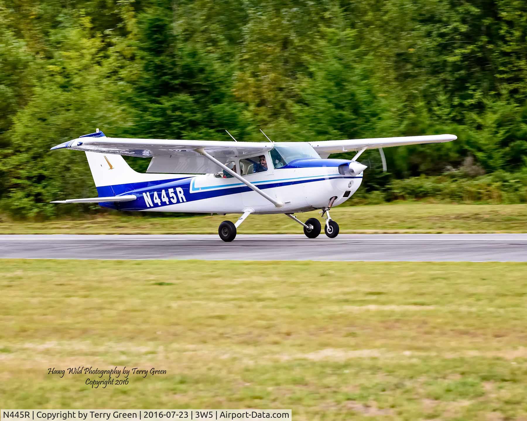 N445R, 1974 Cessna 172M C/N 17262596, 2016 North Cascades Vintage Aircraft Museum Fly-In