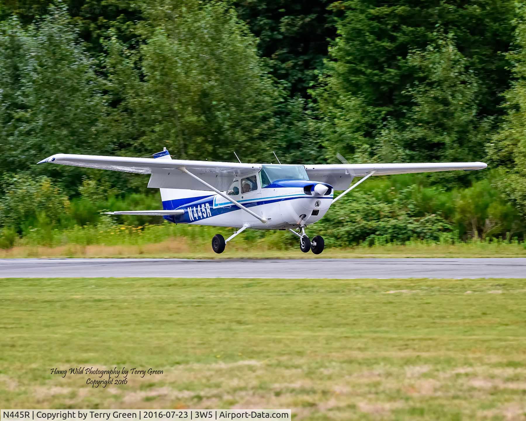 N445R, 1974 Cessna 172M C/N 17262596, 2016 North Cascades Vintage Aircraft Museum Fly-In