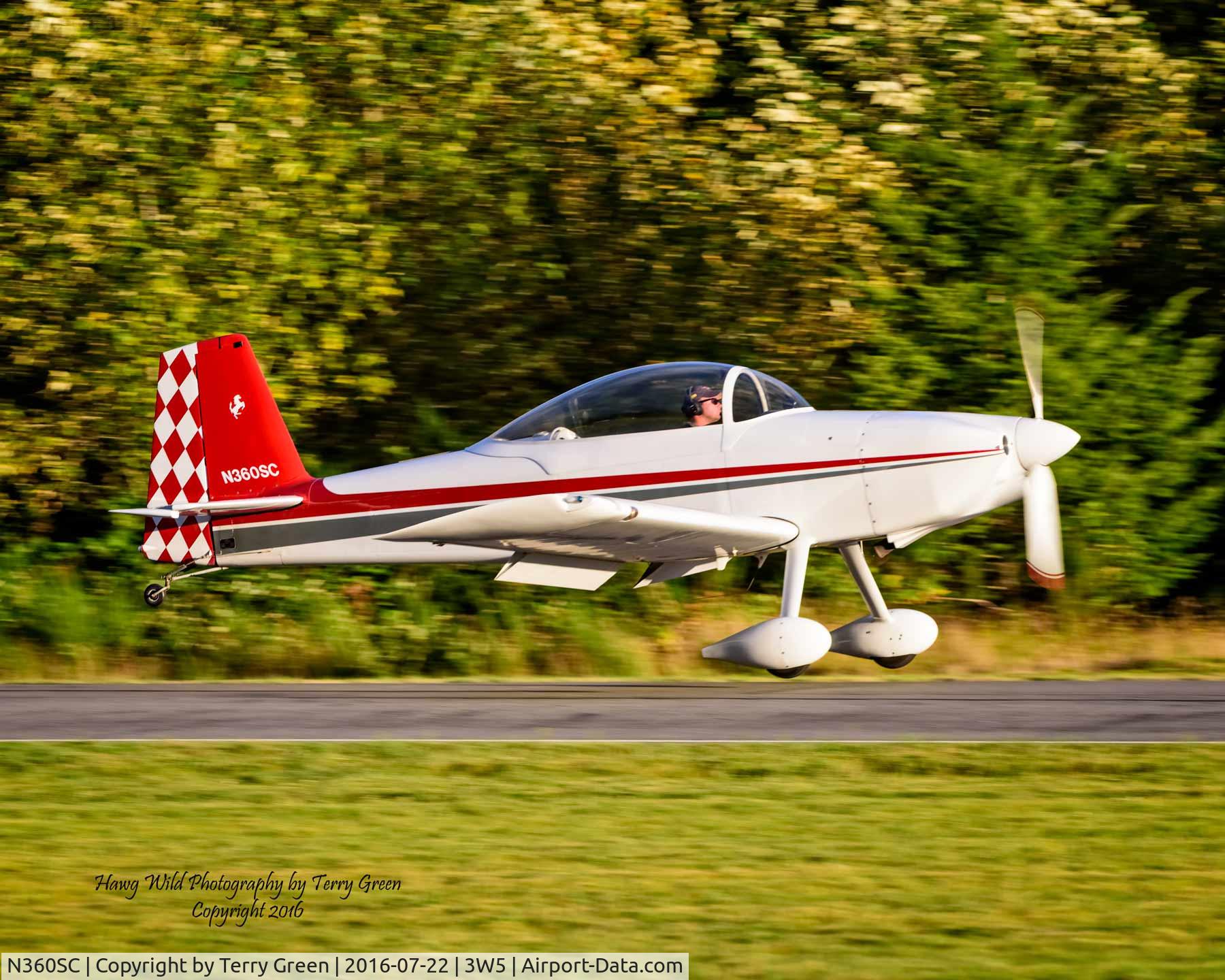 N360SC, Vans RV-8 C/N 81544, 2016 North Cascades Vintage Aircraft Museum Fly-In