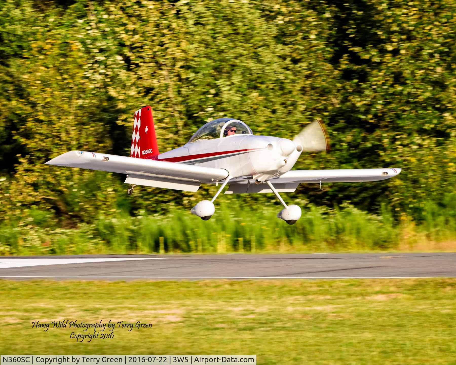 N360SC, Vans RV-8 C/N 81544, 2016 North Cascades Vintage Aircraft Museum Fly-In