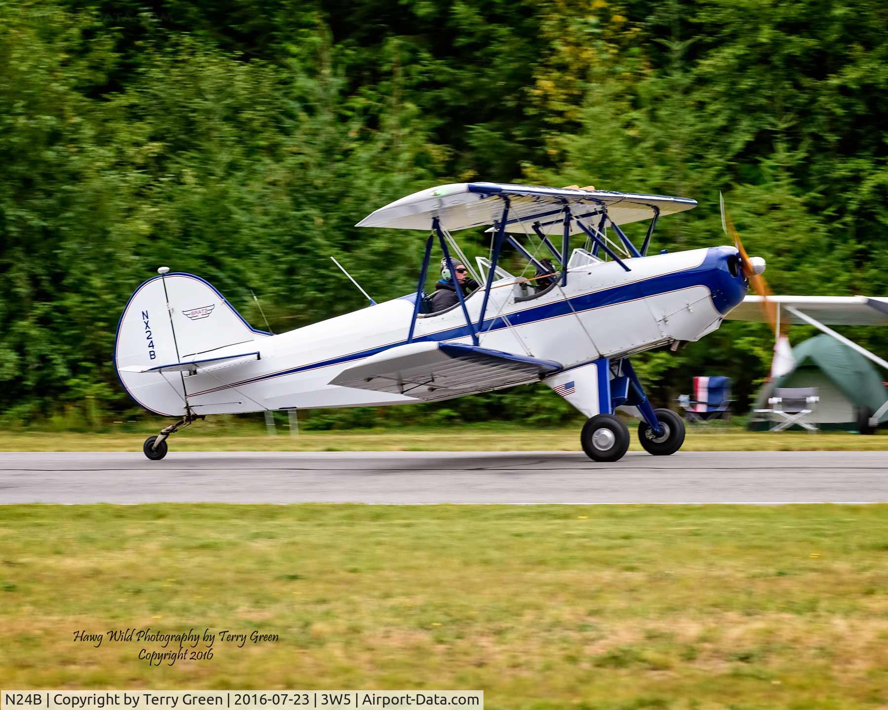 N24B, 1996 Hatz CB-1 C/N 535, 2016 North Cascades Vintage Aircraft Museum Fly-In