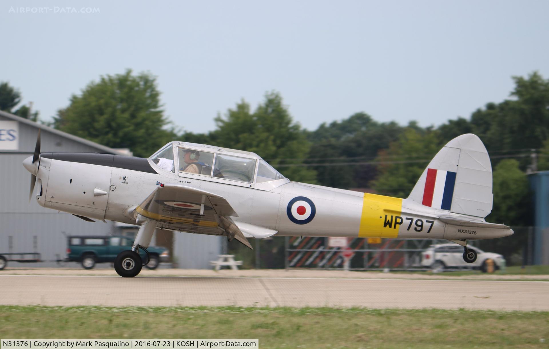 N31376, 1951 De Havilland DHC-1 Chipmunk T.10 C/N C1/0689 (DHB-580?), DHC-1