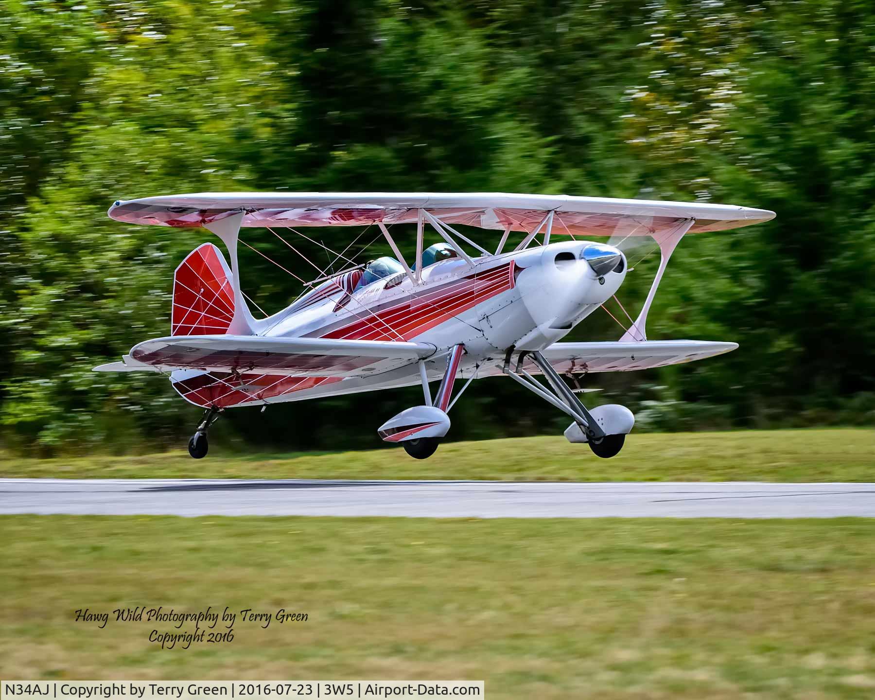 N34AJ, 1973 Stolp SA-300 Starduster Too C/N 185, 2016 North Cascades Vintage Aircraft Museum Fly-In