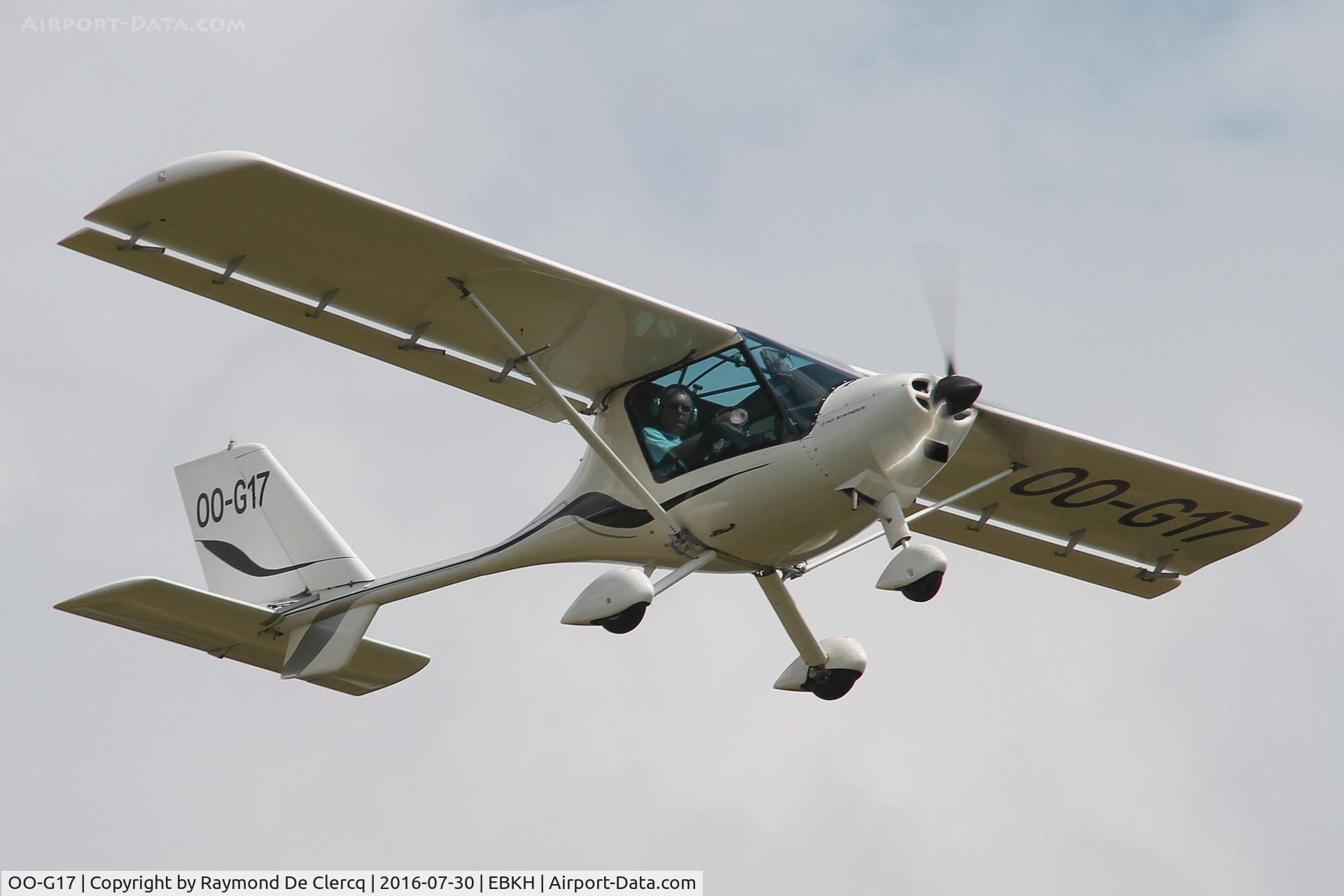 OO-G17, 2008 Fly Synthesis Storch C/N 387A-443, Keiheuvel fly in 2016.