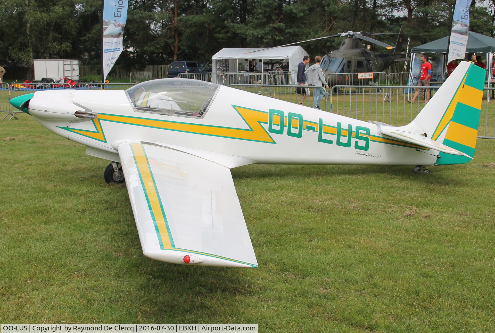 OO-LUS, Sportavia-Putzer Fournier RF-4D C/N 4036, Keiheuvel fly in 2016.