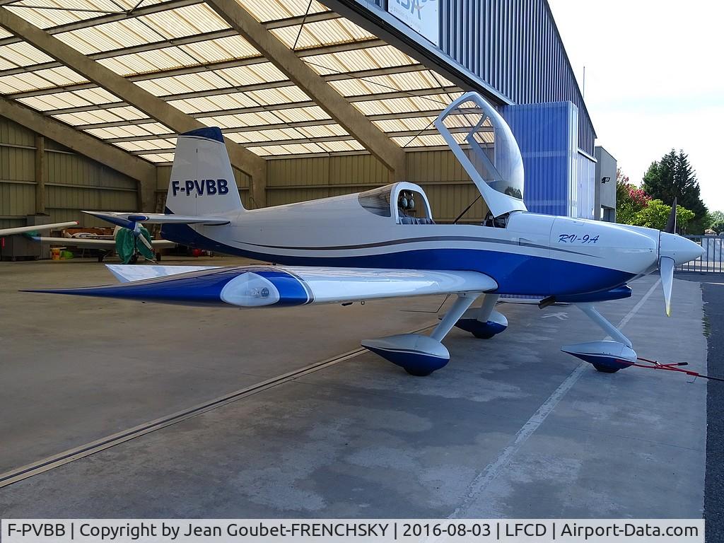 F-PVBB, Vans RV-9A C/N 00000, aéroclub d'Andernos