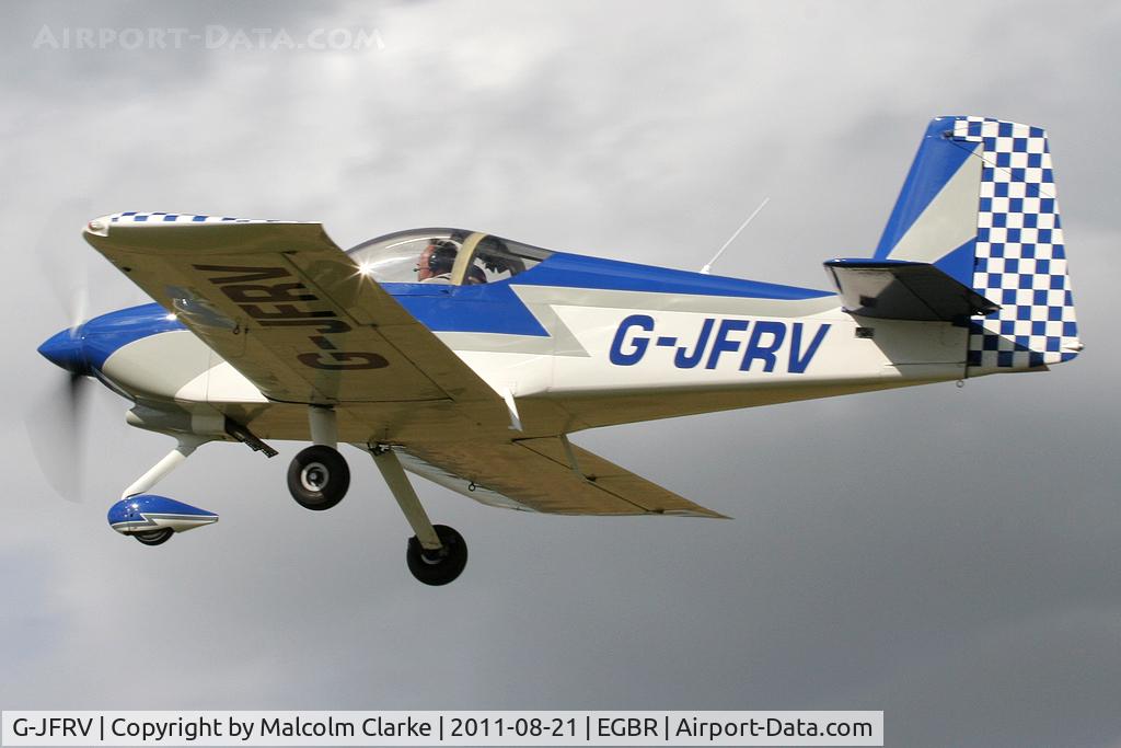 G-JFRV, 2004 Vans RV-7A C/N PFA 323-13851, Vans RV-7A at The Real Aeroplane Company's Summer Madness Fly-In, Breighton Airfield, August 21st 2011.