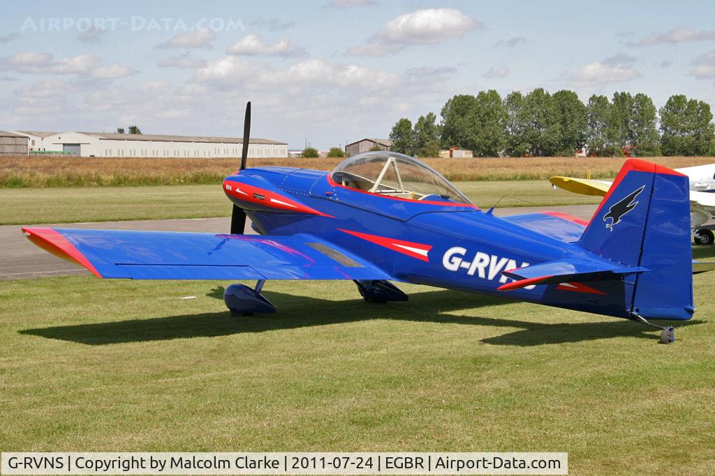 G-RVNS, 2003 Vans RV-4 C/N PFA 181-12443, Vans RV-4 at The Real Aeroplane Company's Wings & Wheels Weekend, Breighton Airfield, July 24th 2011.