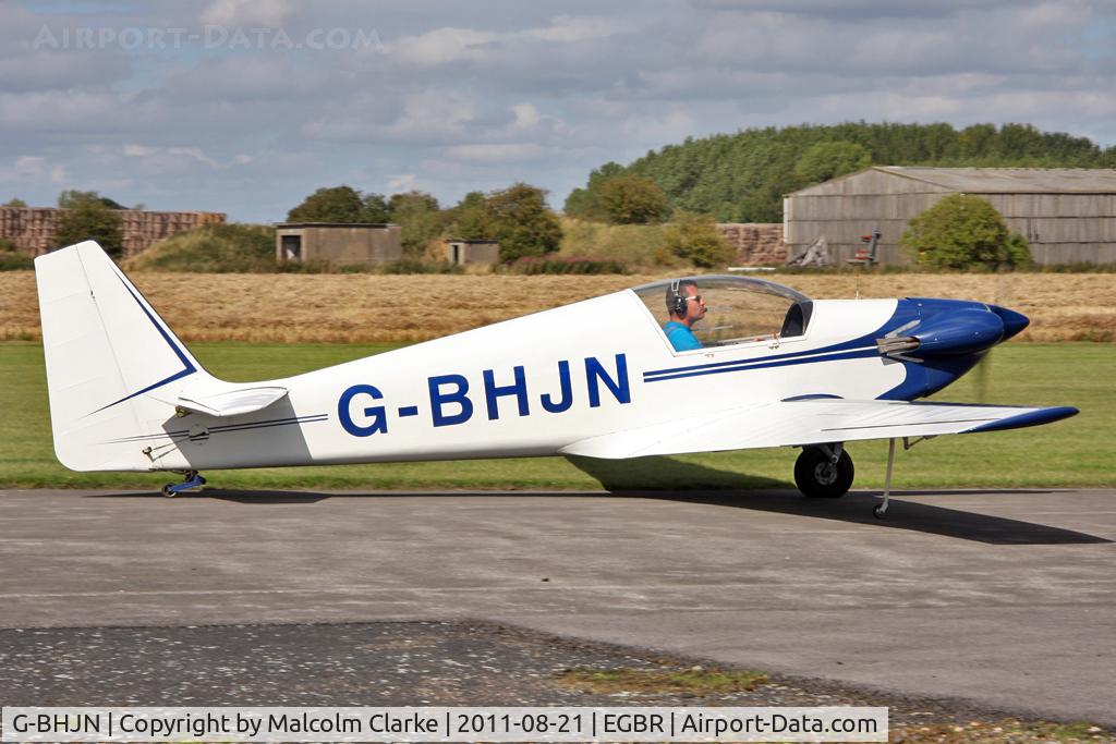 G-BHJN, 1967 Sportavia-Putzer Fournier RF-4D C/N 4021, Sportavia-Putzer Fournier RF-4D at The Real Aeroplane Company's Summer Madness Fly-In, Breighton Airfield, August 21st 2011.