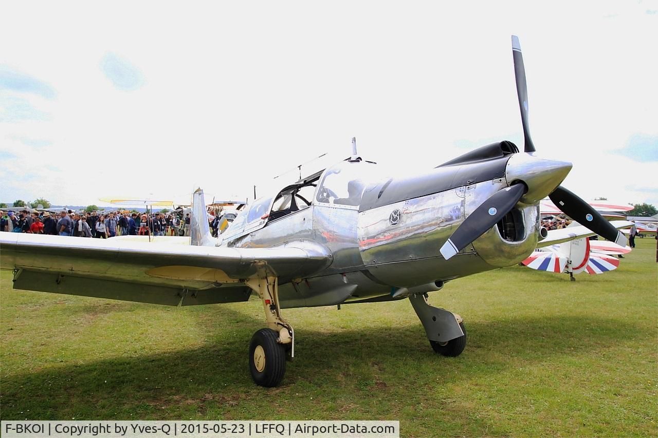 F-BKOI, Morane-Saulnier MS-733 Alcyon C/N 74, Morane-Saulnier MS-733 Alcyon, Static display, La Ferté-Alais airfield (LFFQ) Airshow 2015
