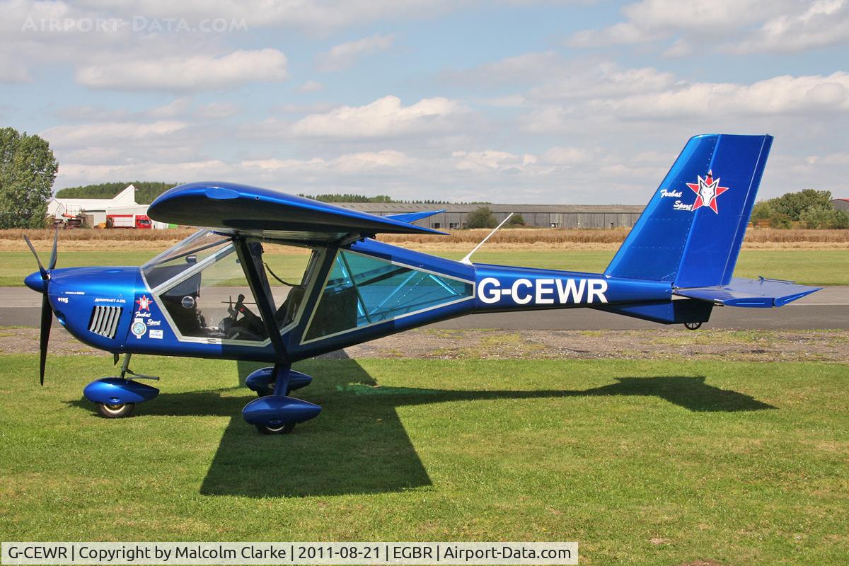 G-CEWR, 2008 Aeroprakt A-22L Foxbat C/N PFA 317A-14736, Aeroprakt A-22L Foxbat at The Real Aeroplane Company's Summer Fly-In, Breighton Airfield, August 21st 2011.