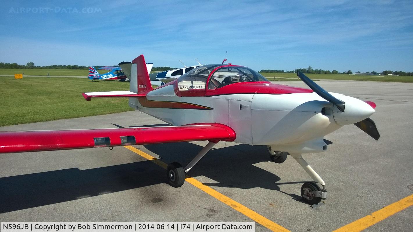 N596JB, 2000 Vans RV-6A C/N 24723, On the ramp at Urbana, Ohio