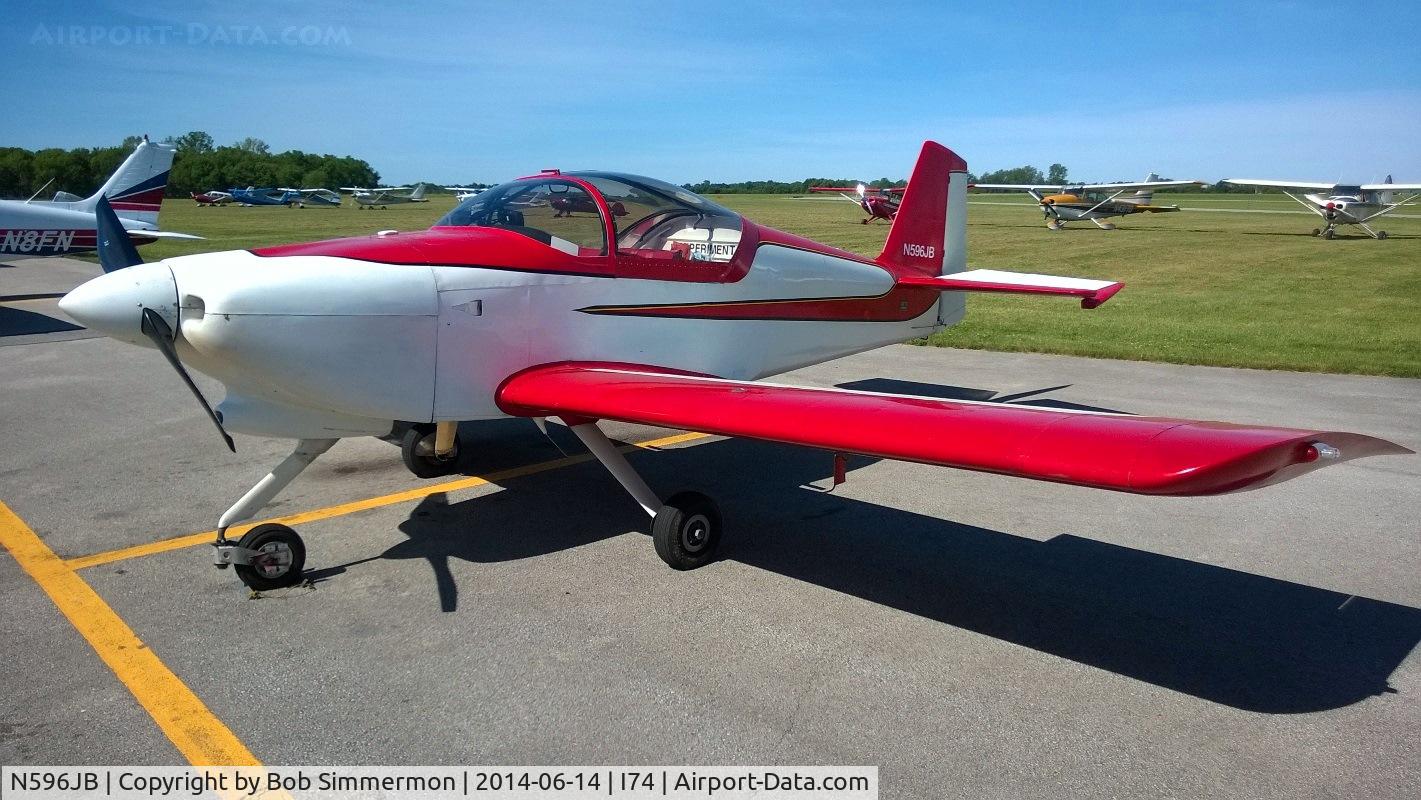 N596JB, 2000 Vans RV-6A C/N 24723, On the ramp at Urbana, Ohio