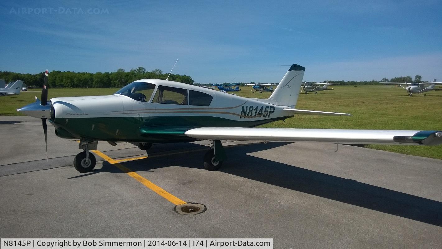 N8145P, 1963 Piper PA-24 Comanche C/N 24-3398, On the ramp at Urbana, Ohio