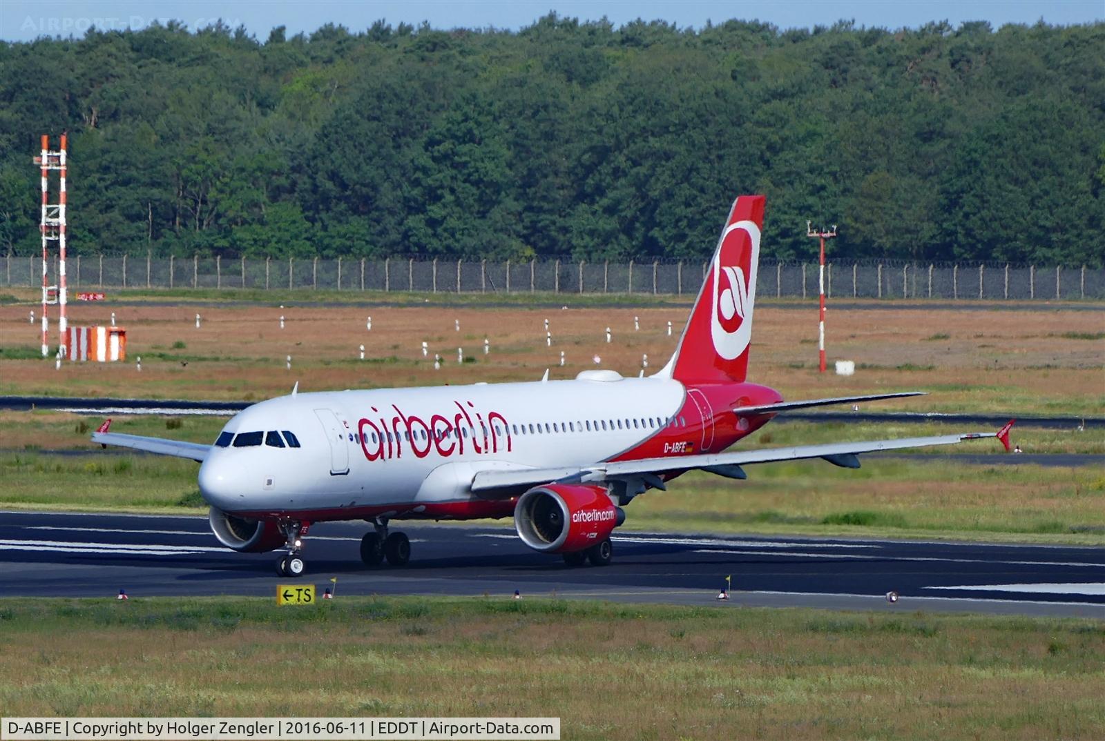 D-ABFE, 2010 Airbus A320-214 C/N 4269, TXL waving good bye tour no.4 since 2011