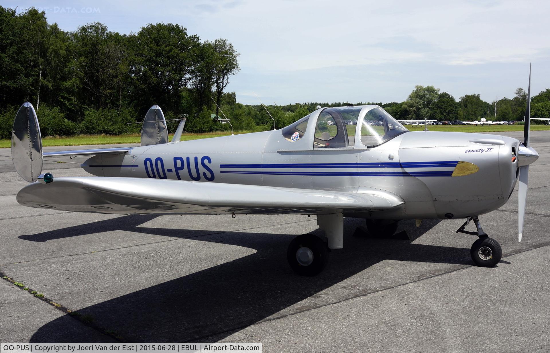 OO-PUS, 1947 Erco 415D Ercoupe C/N 4577, Ursel Avia 2015
