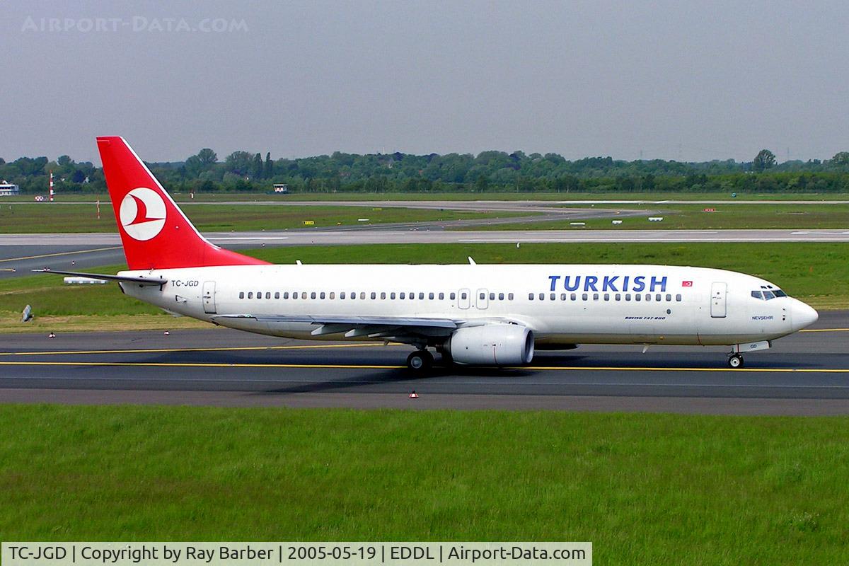 TC-JGD, 2001 Boeing 737-8F2 C/N 29788, Boeing 737-8F2 [29788] (THY Turkish Airlines) Dusseldorf~D 19/05/2005