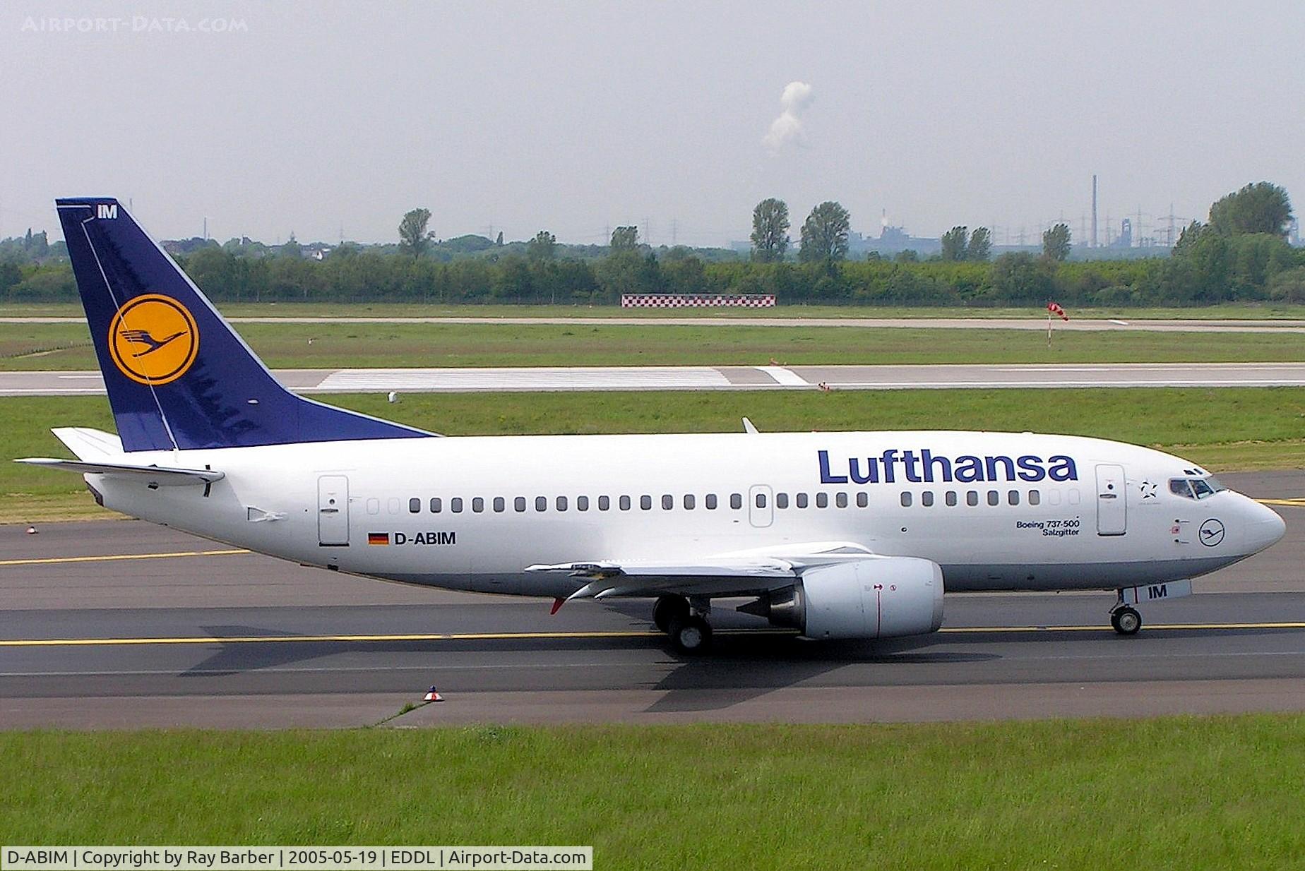 D-ABIM, 1991 Boeing 737-530 C/N 24937, Boeing 737-530 [24937] (Lufthansa) Dusseldorf~D 19/05/2005