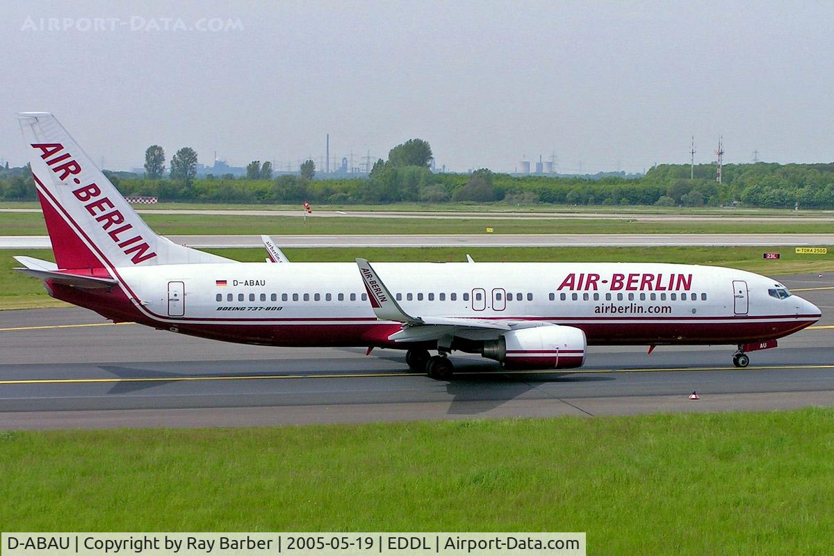 D-ABAU, 1999 Boeing 737-86J C/N 29121, Boeing 737-86J [29121] (Air Berlin) Dusseldorf~D 19/05/2005