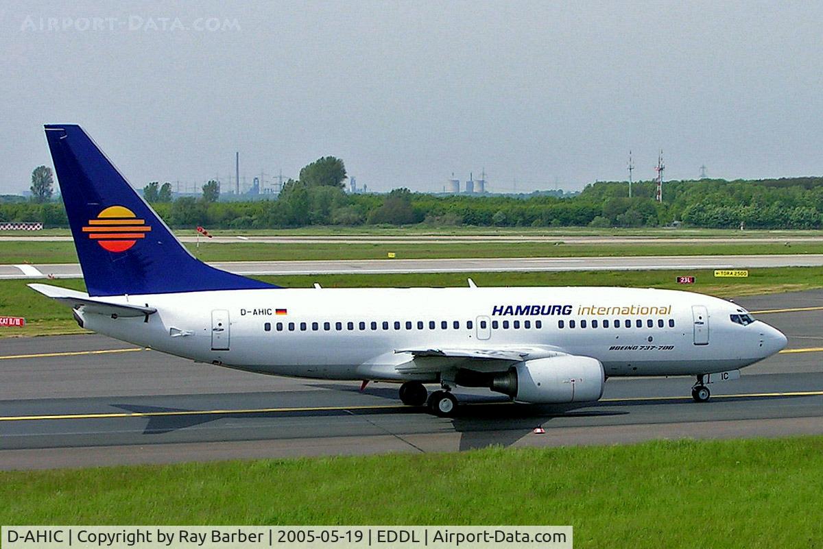 D-AHIC, 2001 Boeing 737-7BK C/N 30617, Boeing 737-7BK [30617] (Hamburg International) Dusseldorf~D 19/05/2005