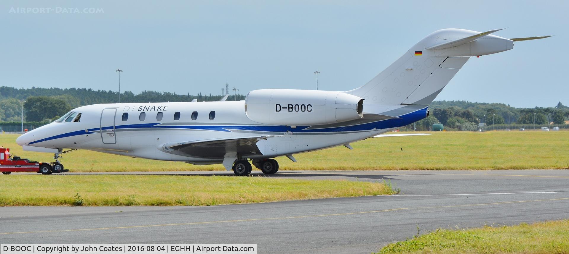 D-BOOC, 2006 Cessna 750 Citation X Citation X C/N 750-0259, 