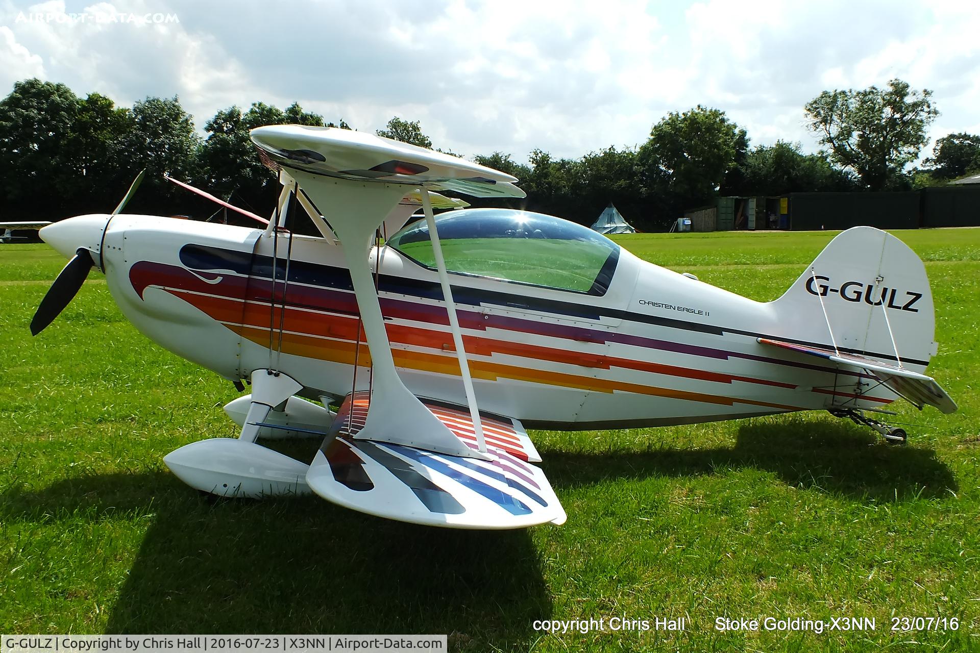 G-GULZ, 1989 Christen Eagle II C/N SEGLER 0001, Stoke Golding Stakeout 2016