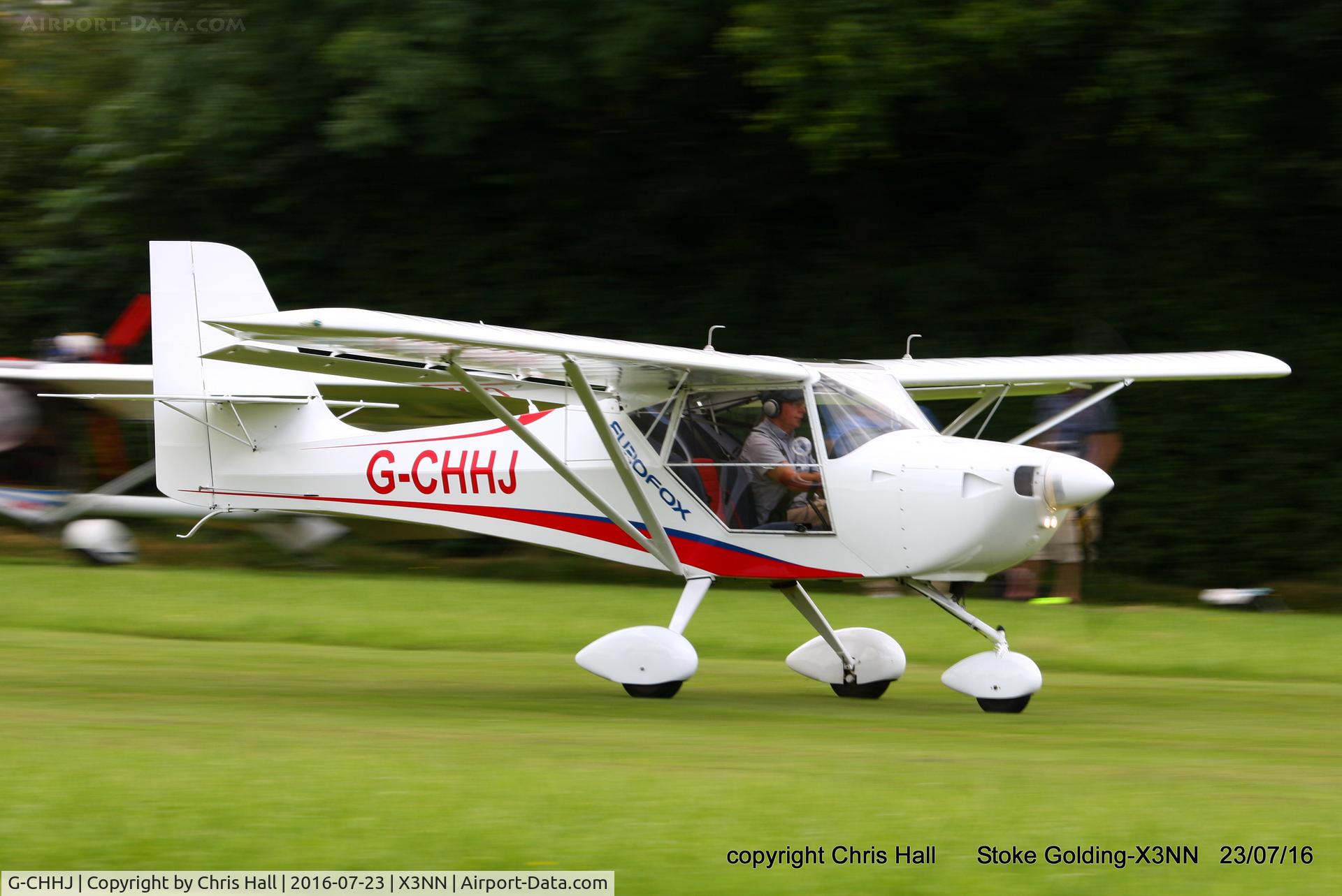 G-CHHJ, 2012 Aeropro Eurofox 912(1) C/N BMAA/HB/625, Stoke Golding Stakeout 2016