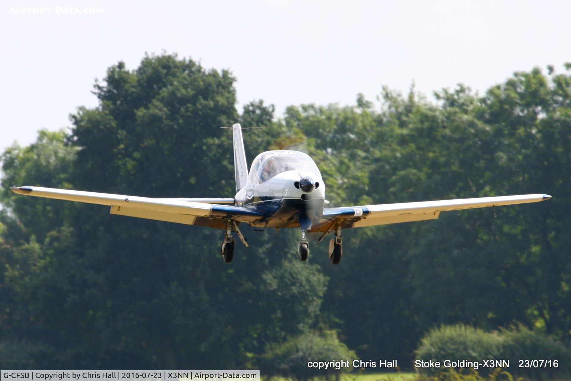 G-CFSB, 2008 Tecnam P-2002RG Sierra C/N LAA 333A-14864, Stoke Golding Stakeout 2016
