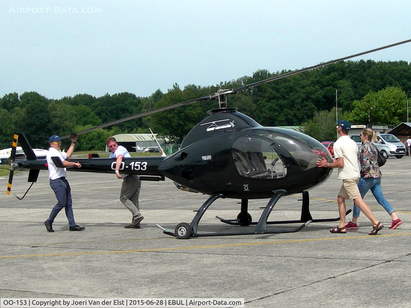 OO-153, RotorWay A600 Talon C/N 8040, Ursel Avia 2015