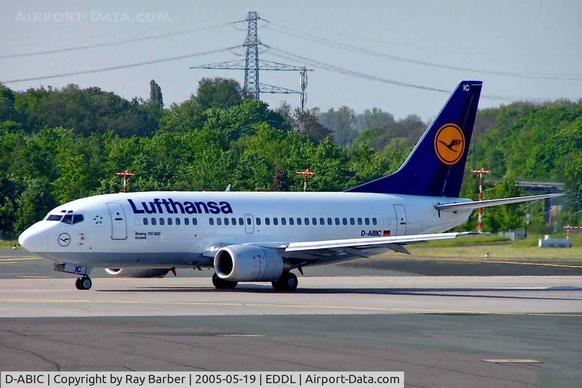 D-ABIC, 1990 Boeing 737-530 C/N 24817, Boeing 737-530 [24817] (Lufthansa) Dusseldorf~D 19/05/2005