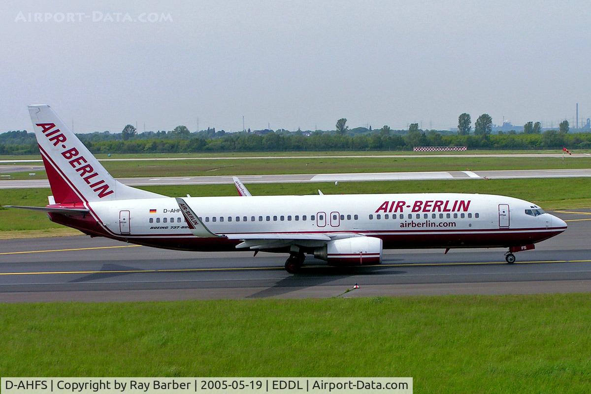 D-AHFS, 2000 Boeing 737-8K5 C/N 28623, Boeing 737-86N [28623] (Air Berlin) Dusseldorf~D 19/05/2005