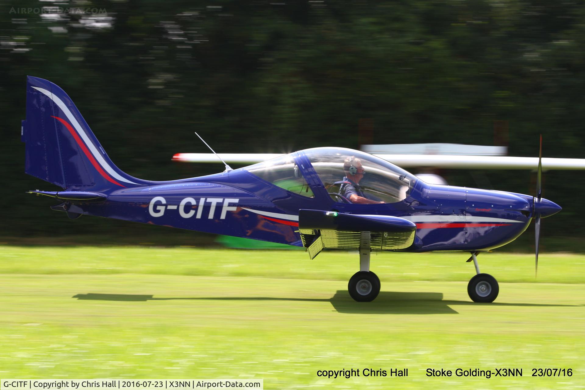 G-CITF, 2015 Evektor EV-97 Eurostar SL C/N 2015-4223, Stoke Golding Stakeout 2016