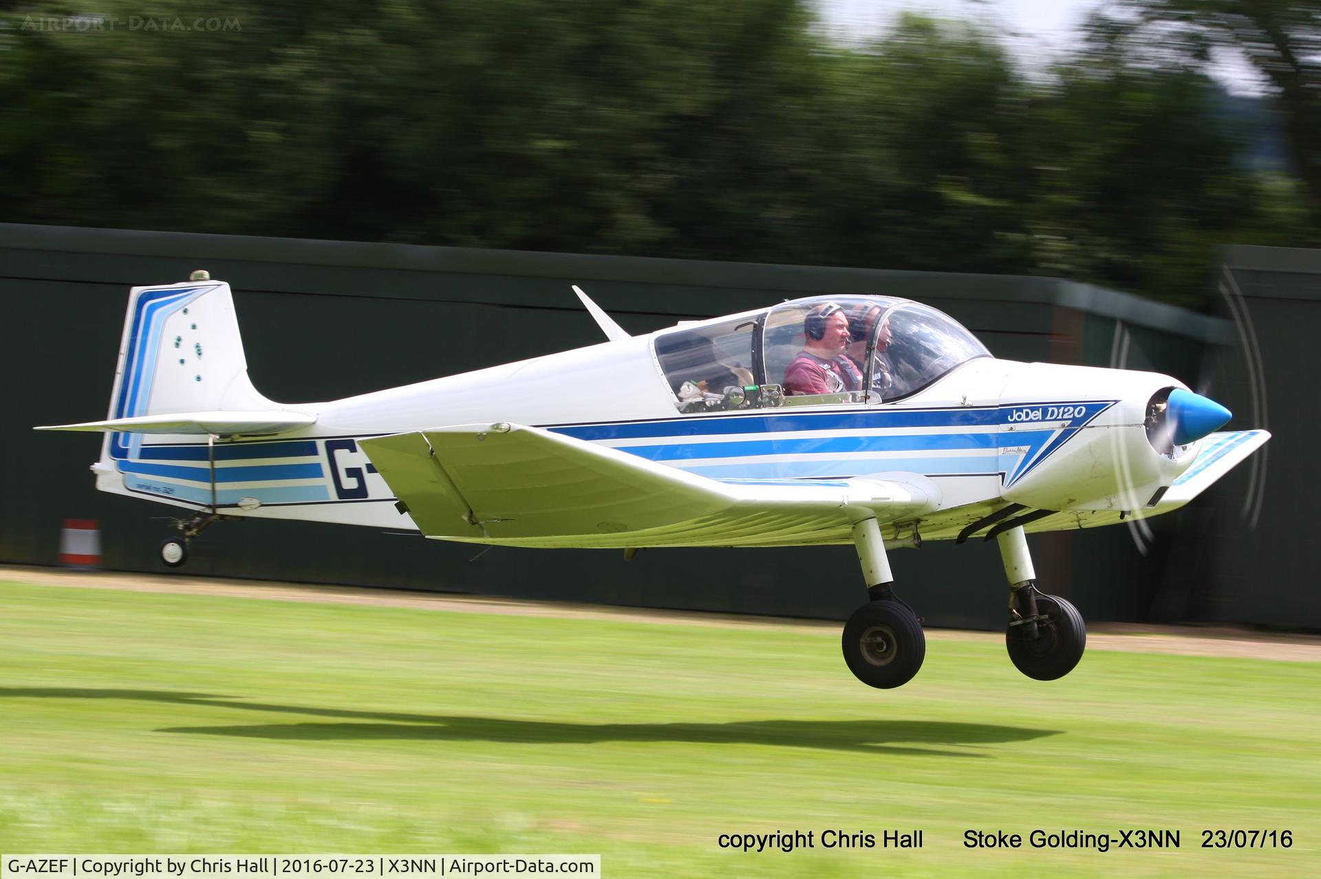 G-AZEF, 1966 Wassmer (Jodel) D-120 Paris-Nice C/N 321, Stoke Golding Stakeout 2016