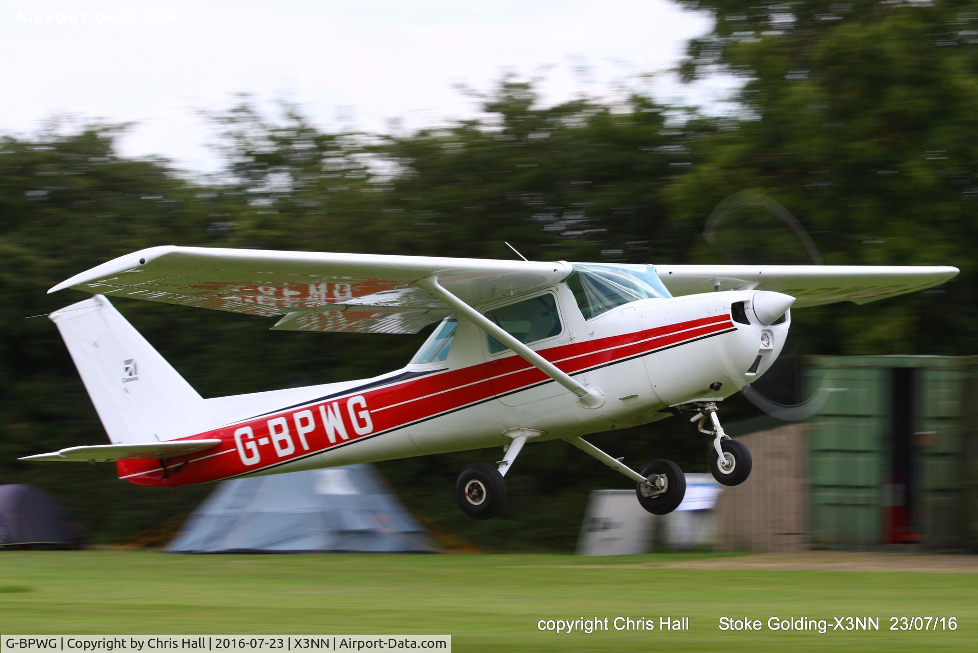 G-BPWG, 1975 Cessna 150M C/N 150-76707, Stoke Golding Stakeout 2016