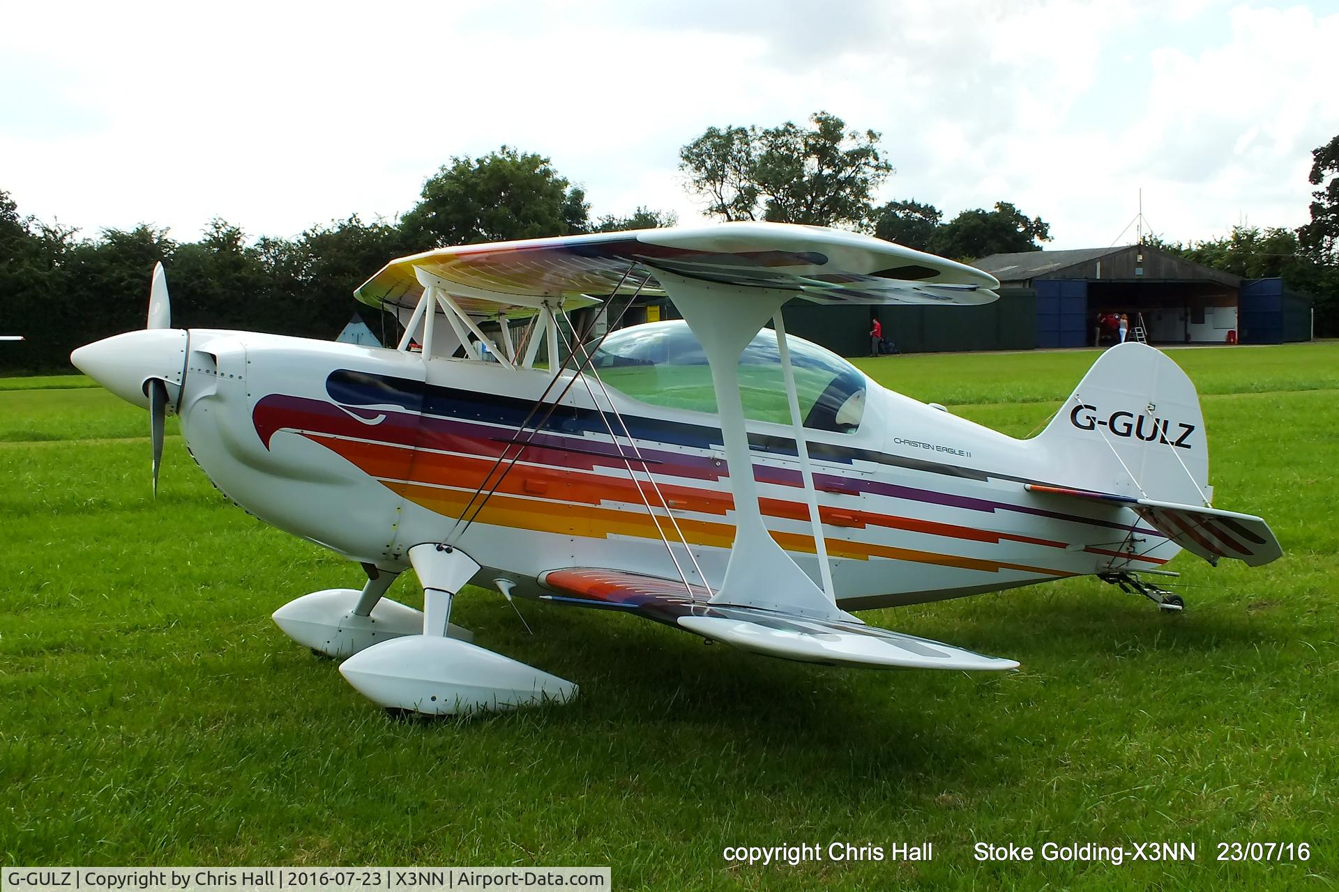 G-GULZ, 1989 Christen Eagle II C/N SEGLER 0001, Stoke Golding Stakeout 2016