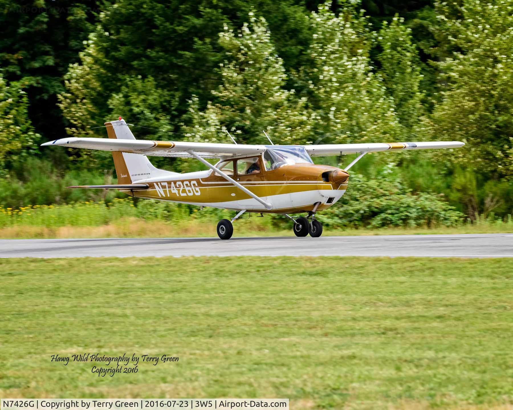 N7426G, 1970 Cessna 172K Skyhawk C/N 17259126, 2016 North Cascades Vintage Aircraft Museum Fly-In
