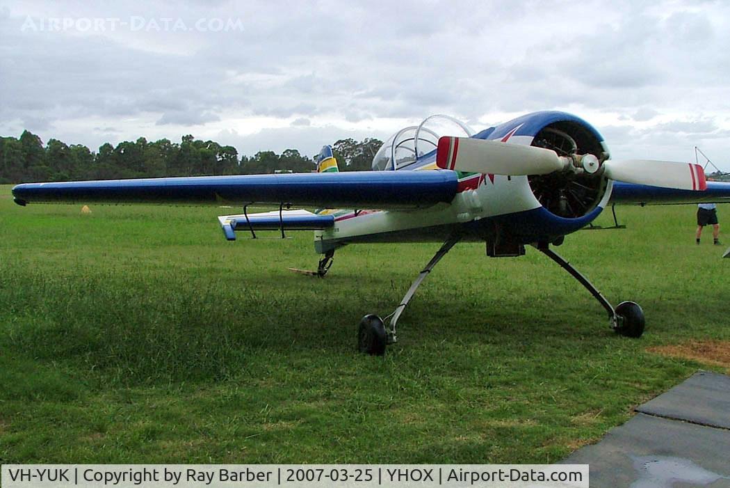 VH-YUK, 1991 Yakovlev Yak-55M C/N 910207, Yakovlev Yak-55M [910207] Hoxton Park~VH 25/03/2007