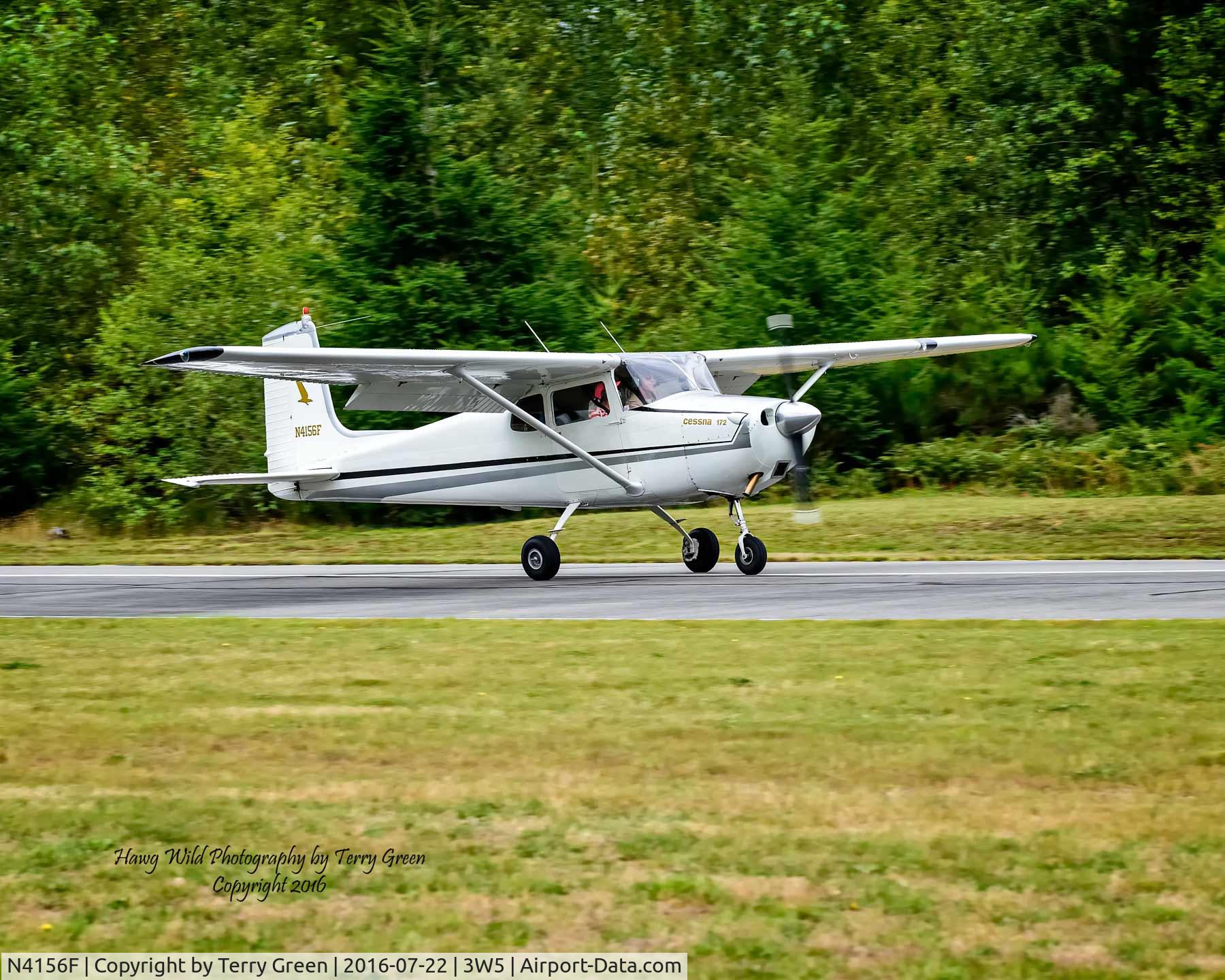 N4156F, 1958 Cessna 172 C/N 46056, 2016 North Cascades Vintage Aircraft Museum Fly-In