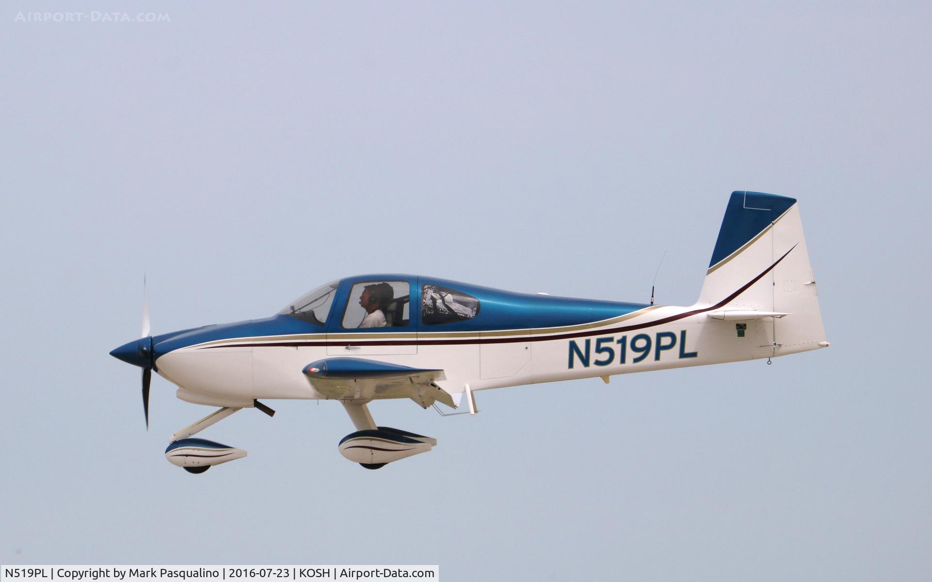 N519PL, 2011 Vans RV-10 C/N 40324, Vans RV-10