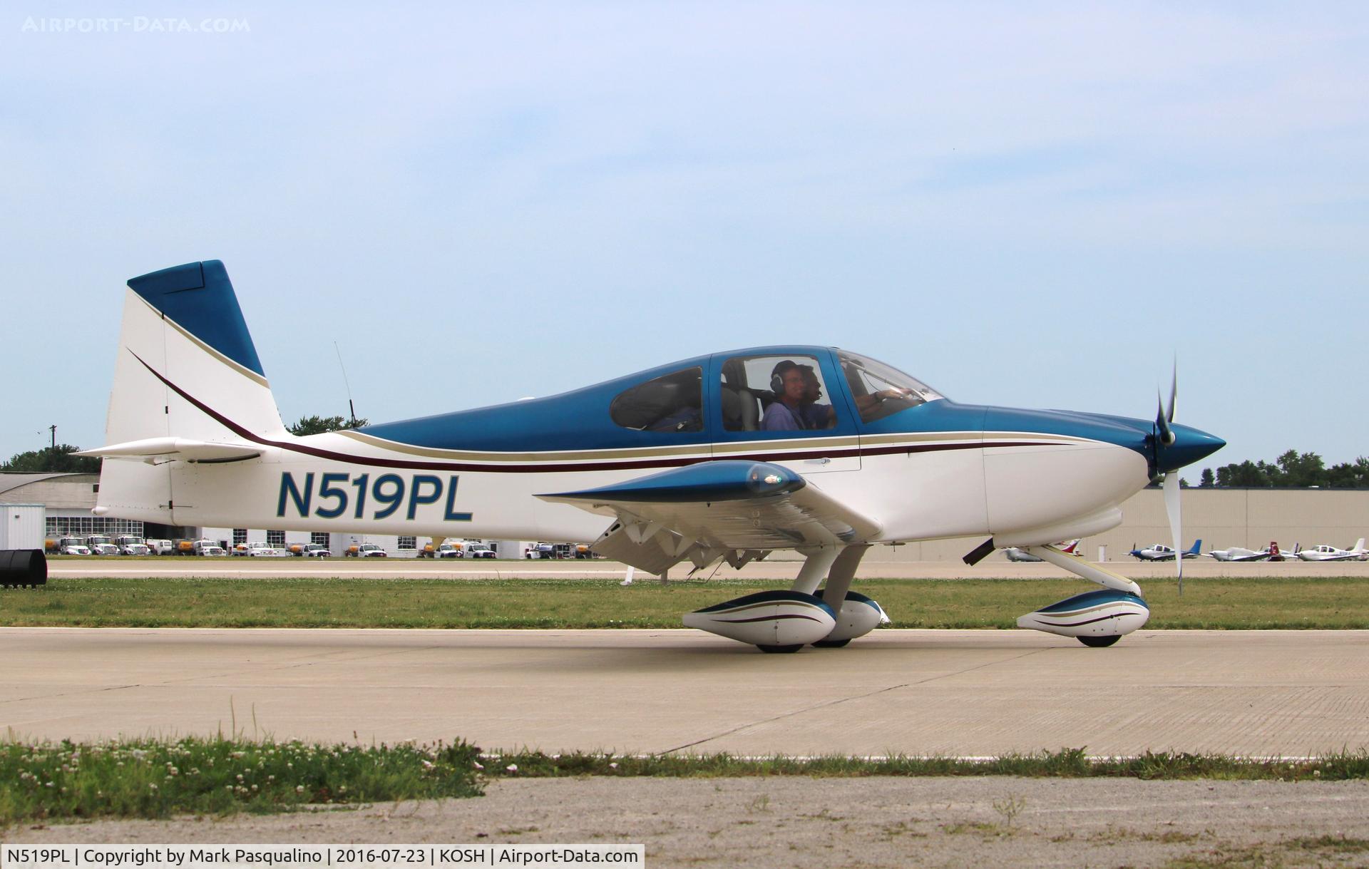 N519PL, 2011 Vans RV-10 C/N 40324, Vans RV-10