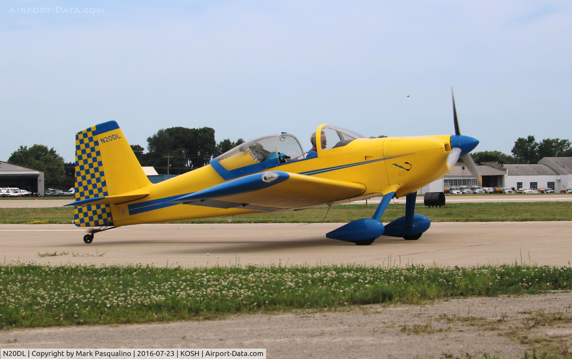 N20DL, 2006 Vans RV-7A C/N 71234, Vans RV-7A