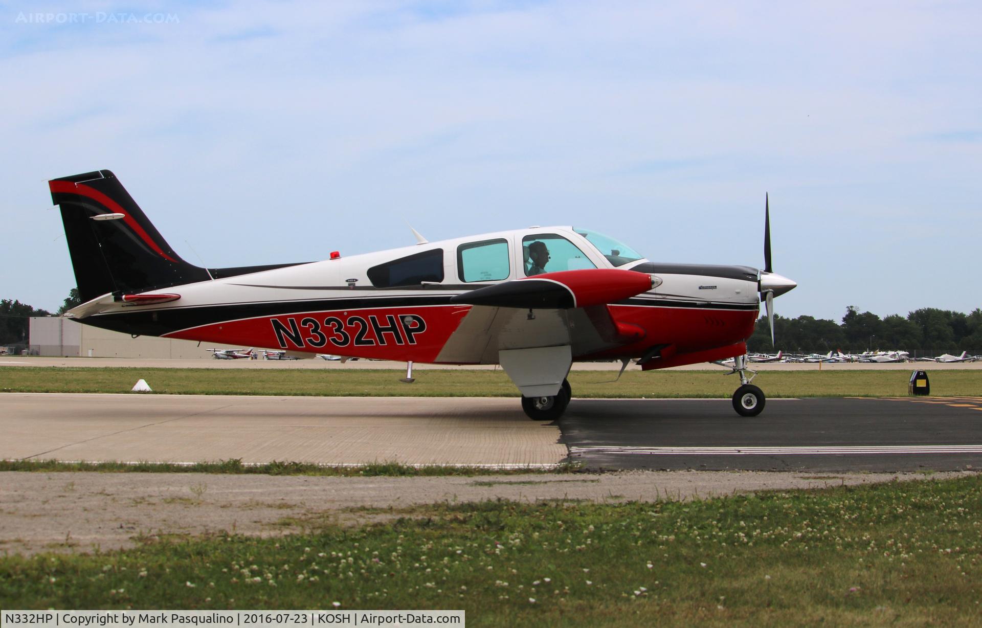 N332HP, 1990 Beech F33A Bonanza C/N CE1508, Beech F33A