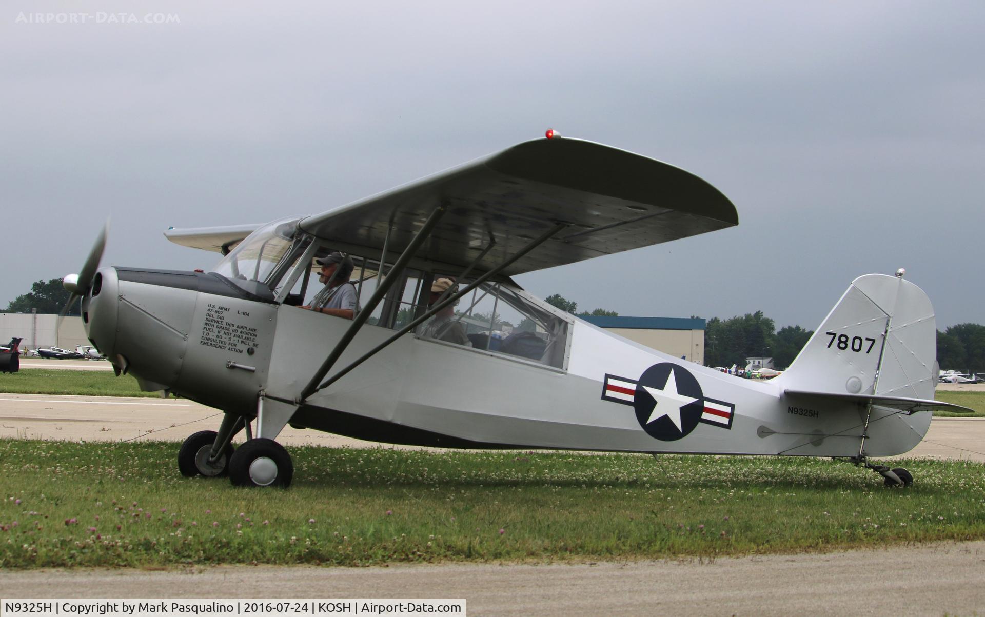 N9325H, Aeronca 7BCM C/N 47-807, Aeronca L-16