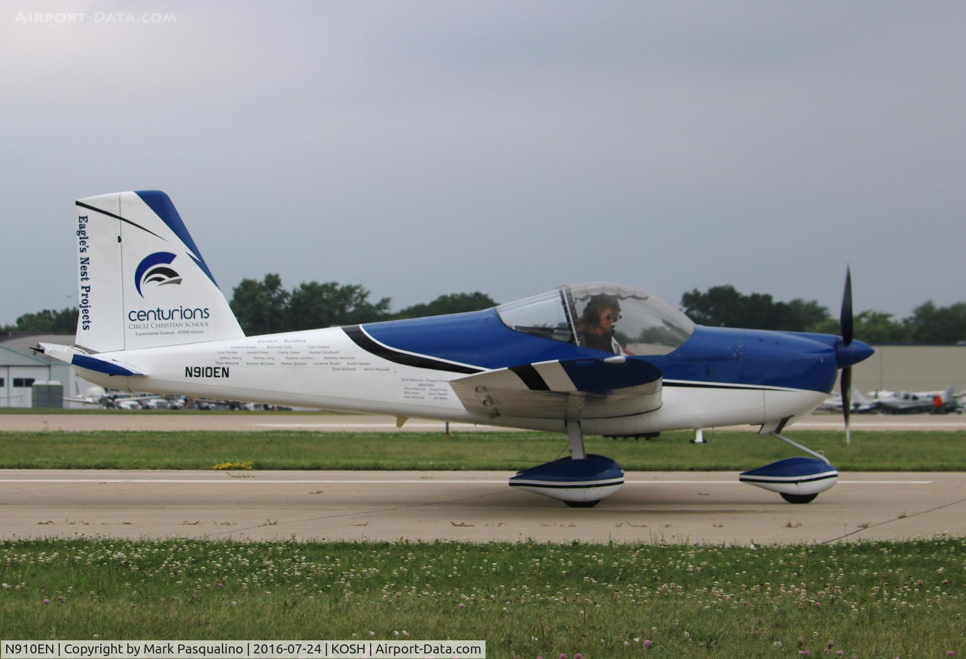 N910EN, 2014 Vans RV-12 C/N 120744, Vans RV-12