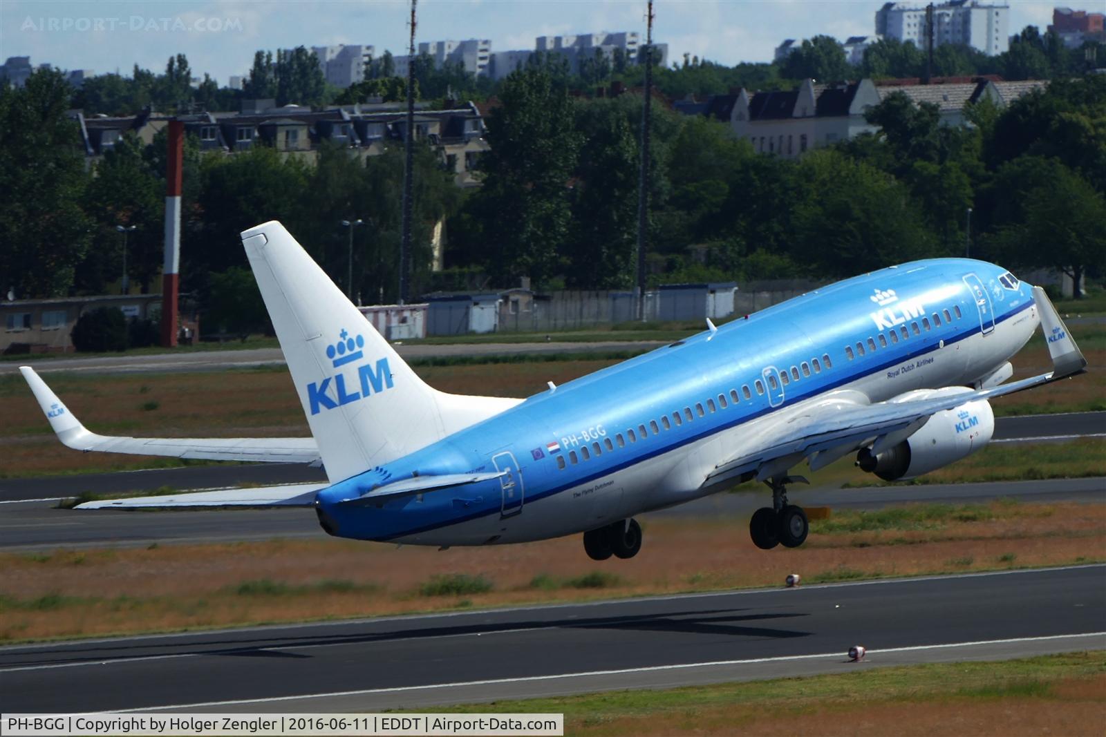 PH-BGG, 2009 Boeing 737-7K2 C/N 30367, TXL waving good bye tour no.4 since 2011